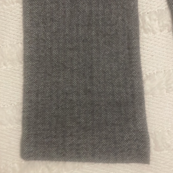 Terra Michaels herringbone pants charcoal gray soft flare legs women size 6 - Picture 13 of 15